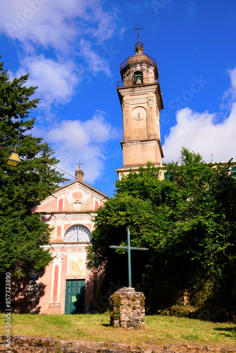 Church of Santa Maria Assunta Senarega (Valbrevenna) Genoa Italy photo