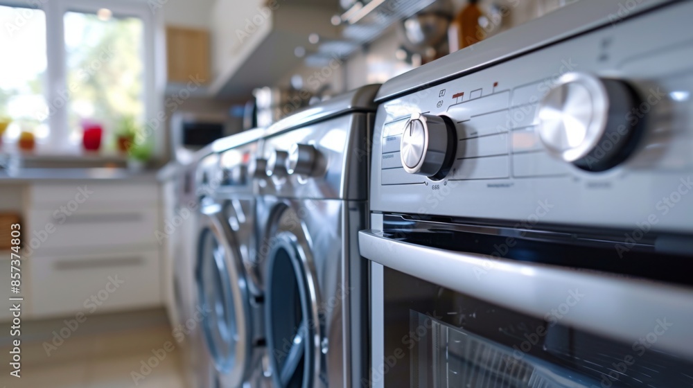 Home appliance repair at a service center Home appliance repair at a service center