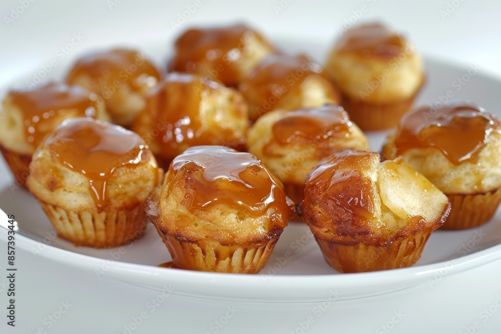 Caramel Apple Glazed Mini Monkey Breads Caramel Apple Glazed Mini Monkey Breads