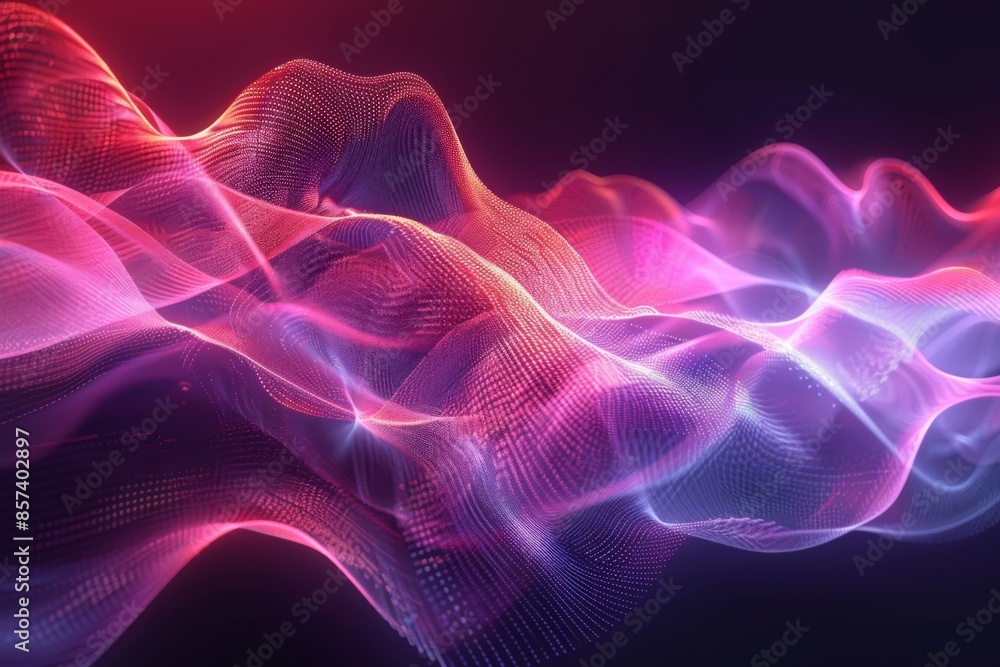Abstract Digital Waves Abstract Digital Waves