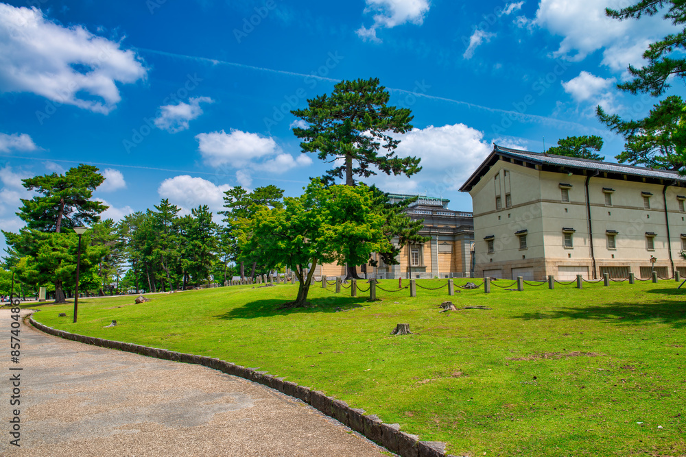Fototapeta premium Nara, Japan. Noborioji Park on a sunny day