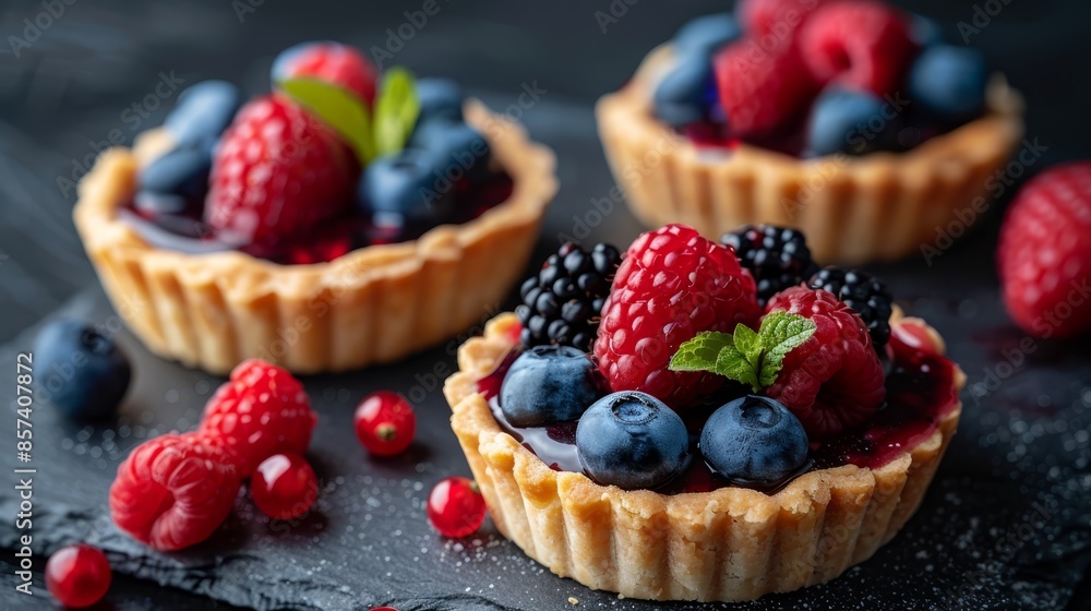 berries and raspberries crown tops, while nestled at their bases berries and raspberries crown tops, while nestled at their bases