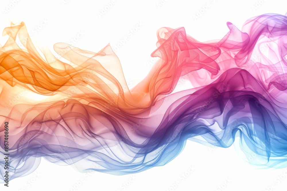 Colorful Abstract Smoke Art Colorful Abstract Smoke Art