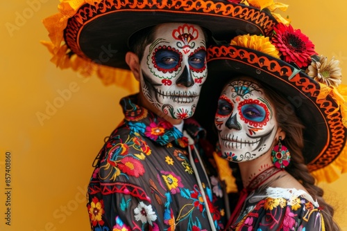 Day of the Dead Costume Portrait