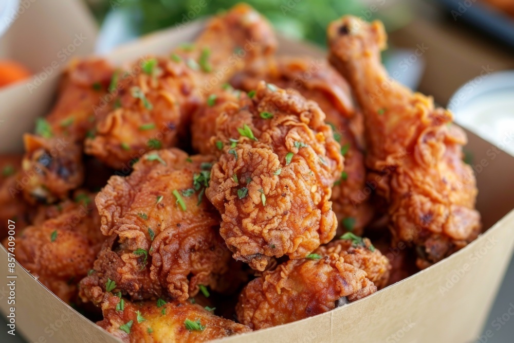 Crunchy Golden Fried Chicken Crunchy Golden Fried Chicken