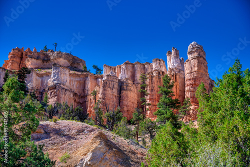 Amazing rock formations of Bryce Canyon National Park, Utah