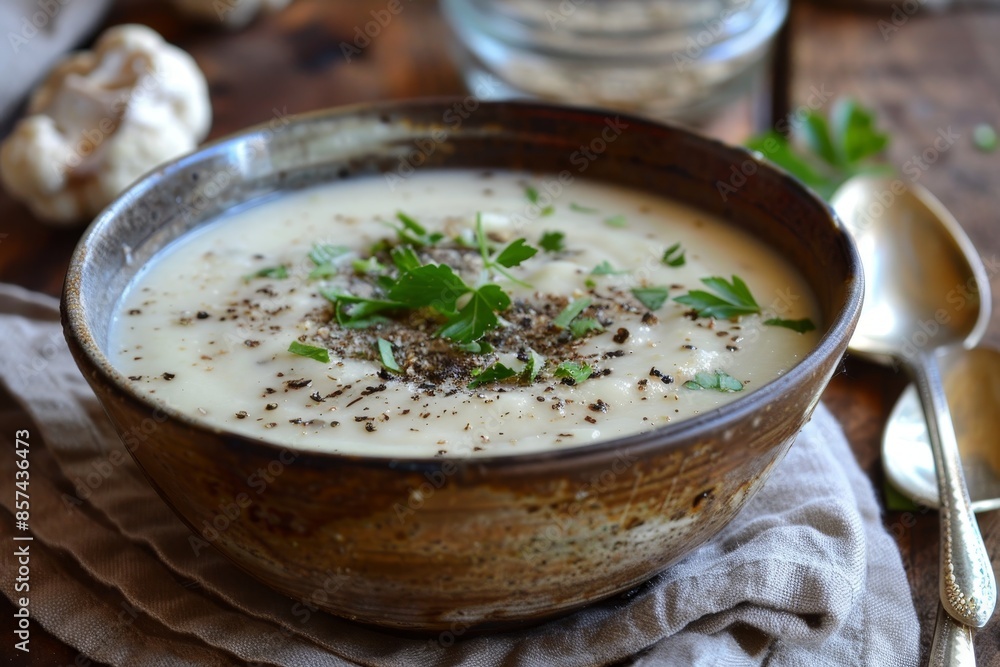 Smooth cauliflower soup Smooth cauliflower soup