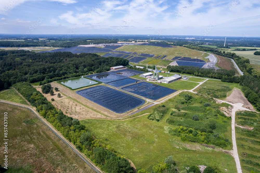 The Ihlenberg landfill site in Mecklenburg-Western Pomerania in northern Germany