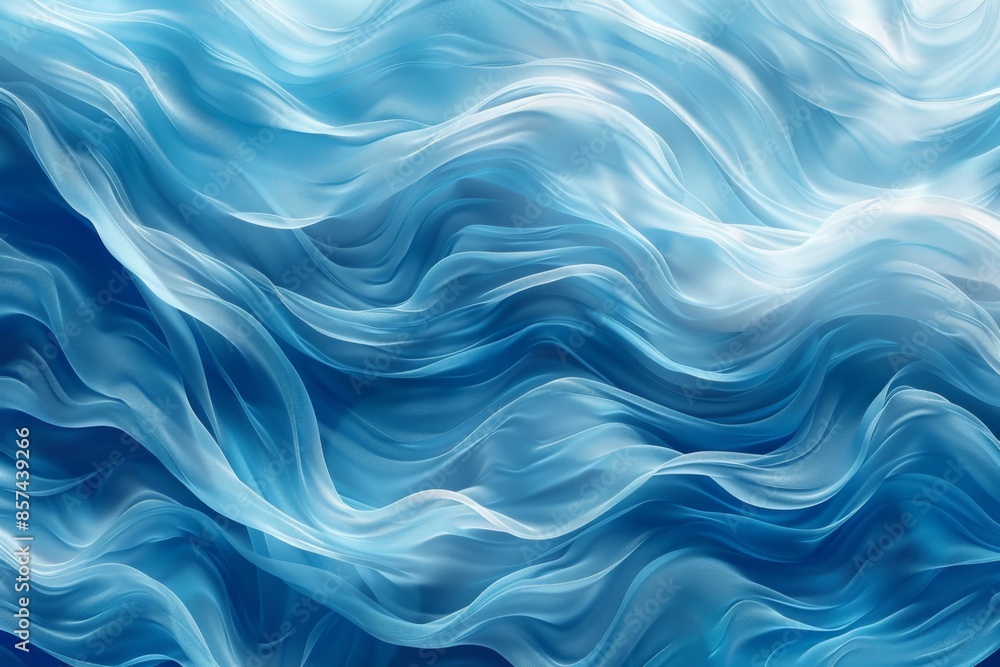 Fototapeta premium Abstract Fluid Waves