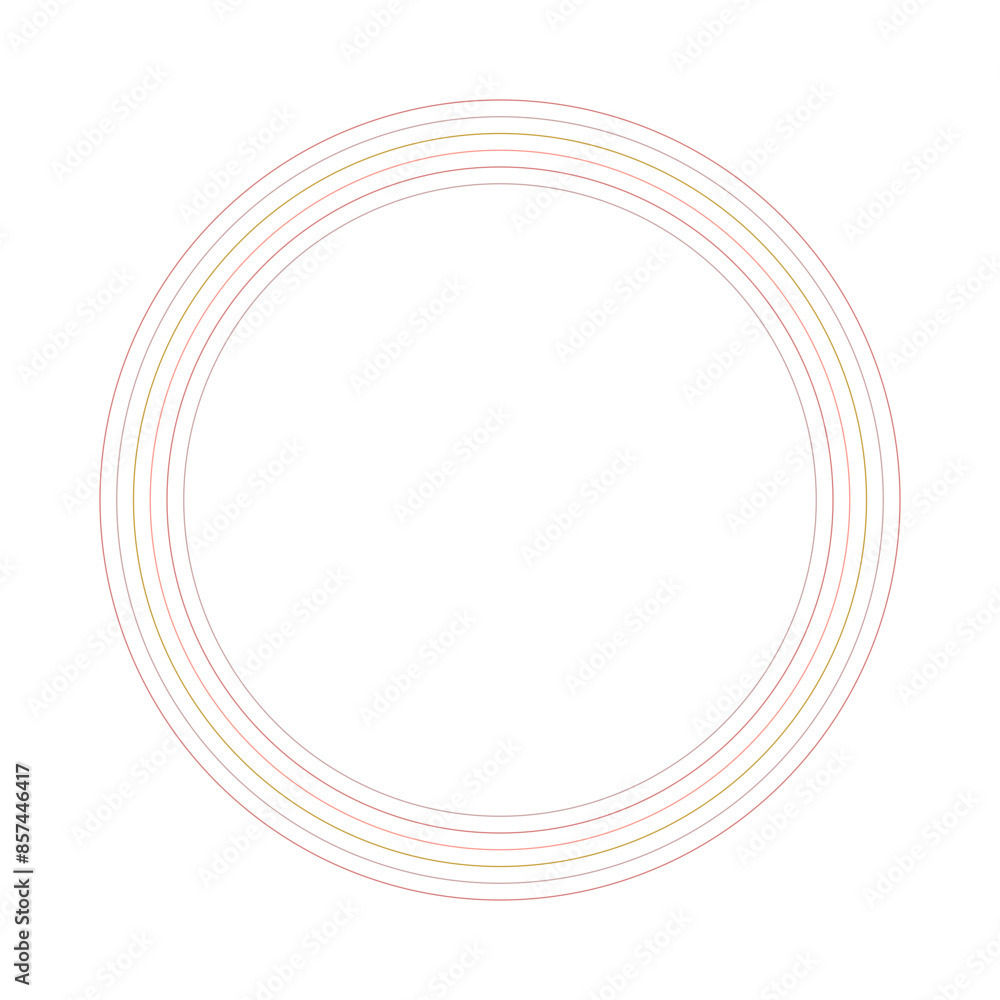 An abstract retro ring shape design element. An abstract retro ring shape design element.
