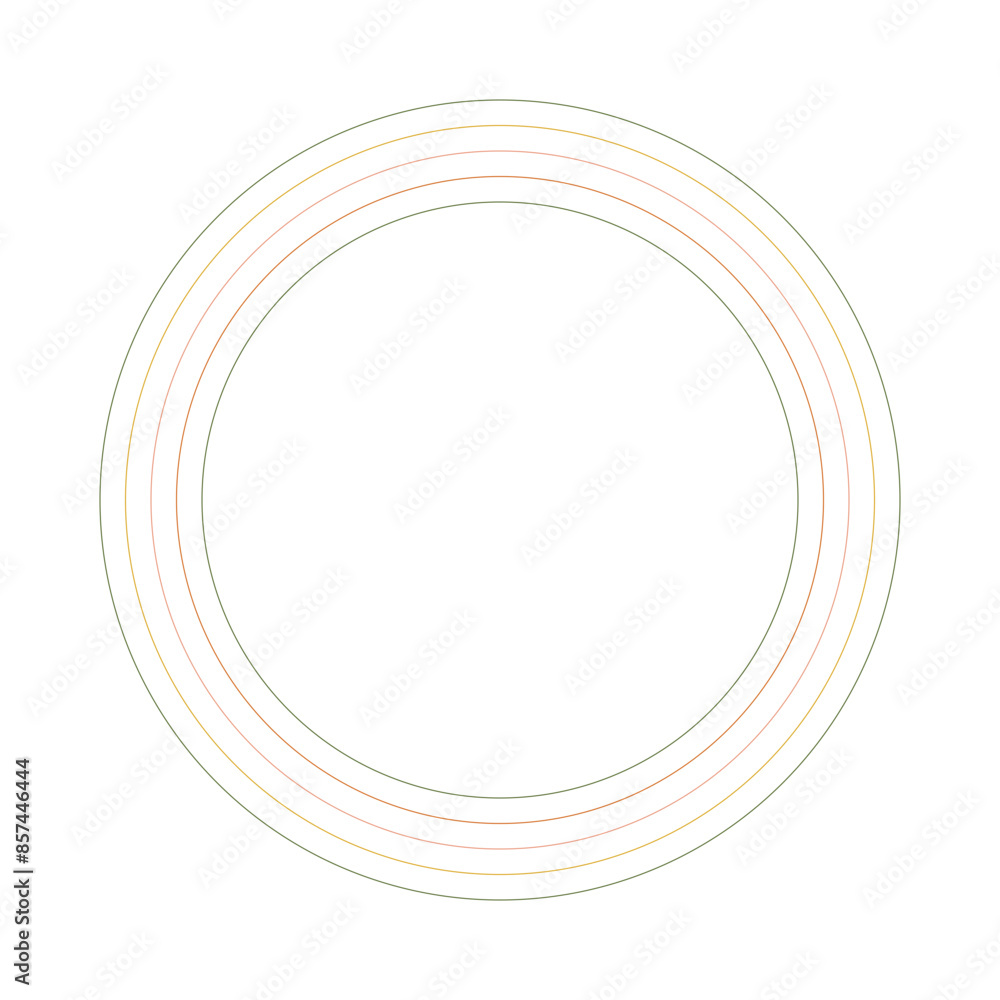 An abstract retro ring shape design element. An abstract retro ring shape design element.