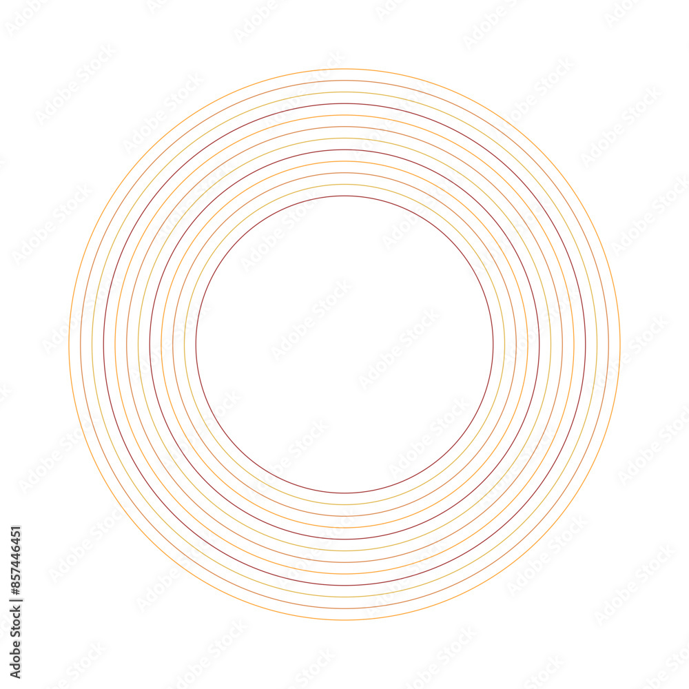 An abstract retro ring shape design element. An abstract retro ring shape design element.
