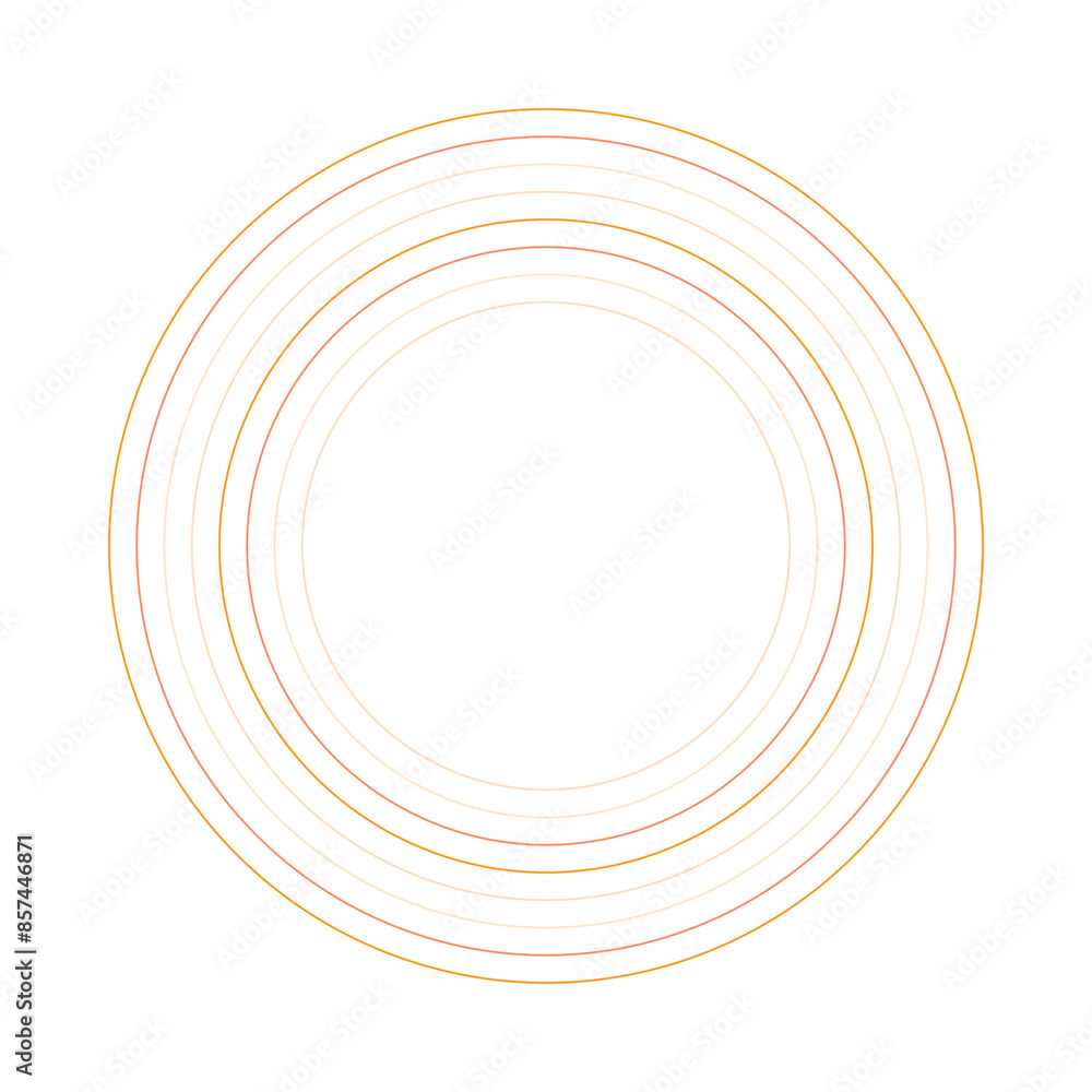 An abstract retro ring shape design element. An abstract retro ring shape design element.