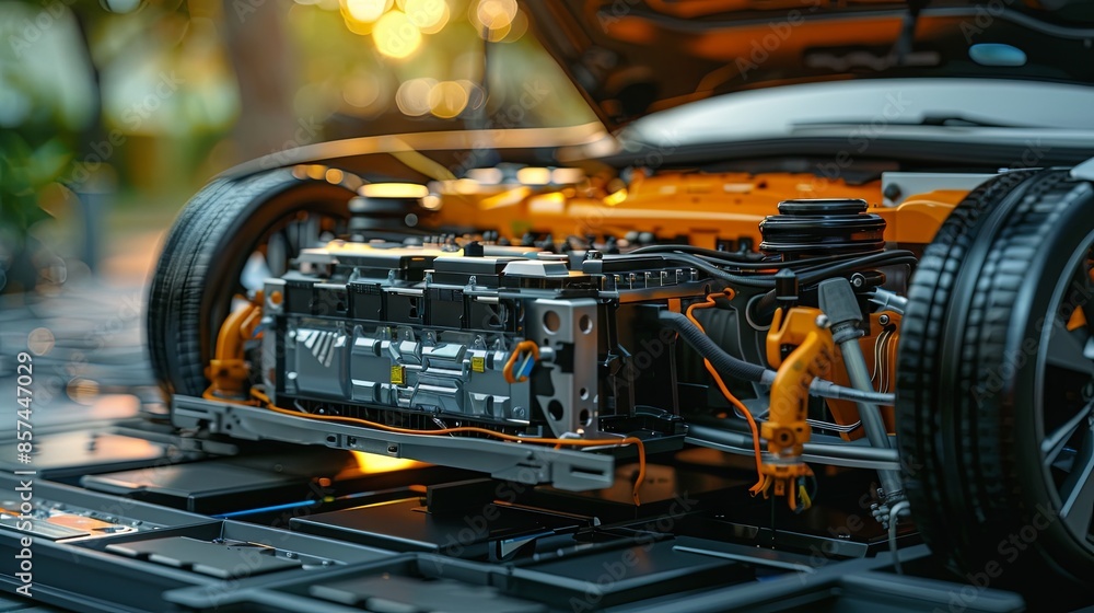 Lithium battery setup and electrical connections in electric cars Lithium battery setup and electrical connections in electric cars