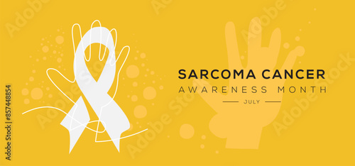 Sarcoma cancer awareness month, held on July.