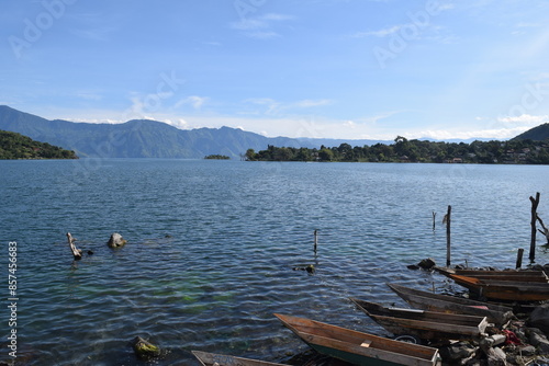 Atitlan lake awesome picture in Guatemala