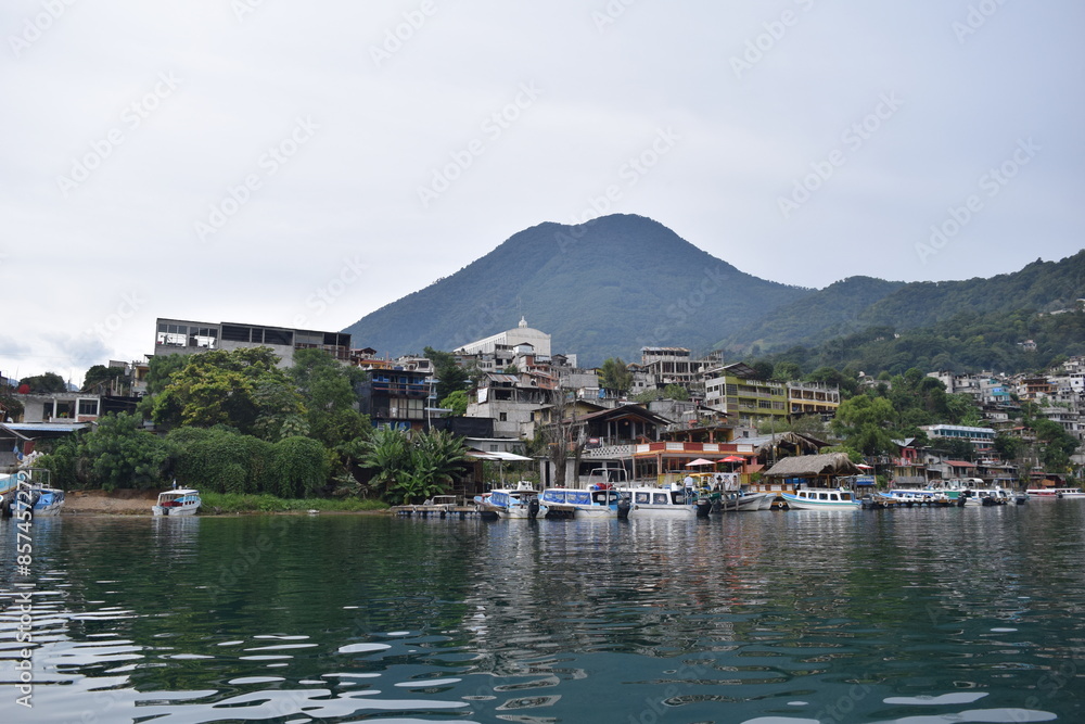 Atitlan lake awesome picture in Guatemala Atitlan lake awesome picture in Guatemala