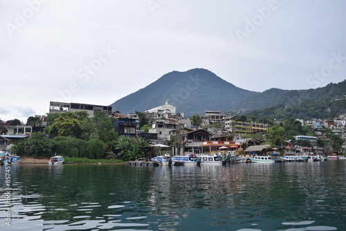 Atitlan lake awesome picture in Guatemala