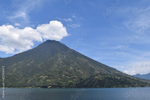 Atitlan lake awesome picture in Guatemala