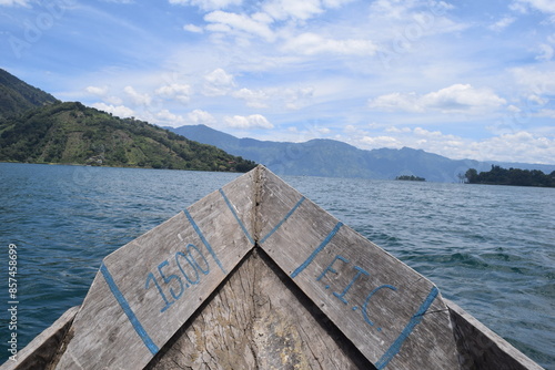 Atitlan lake awesome picture in Guatemala