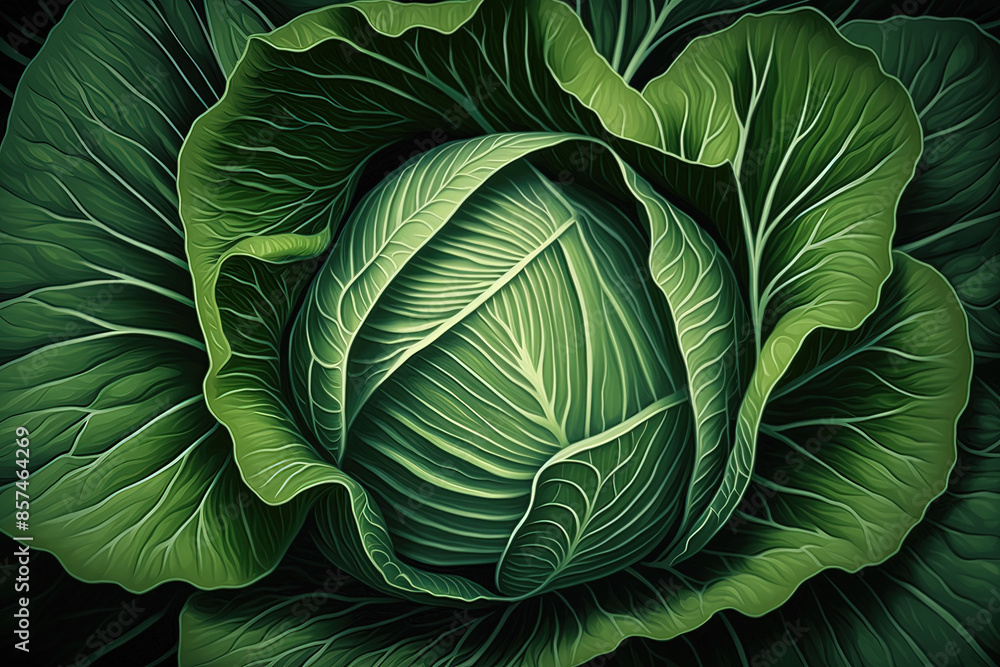 Obraz premium cabbage backgrounds