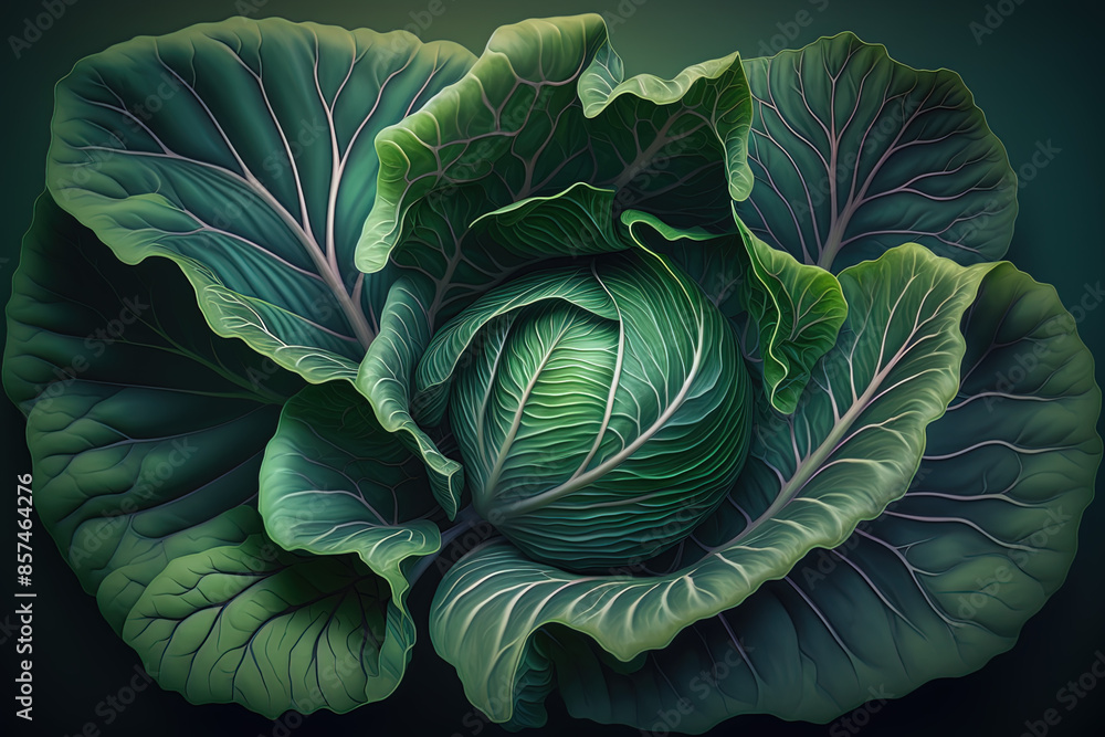 Obraz premium cabbage backgrounds