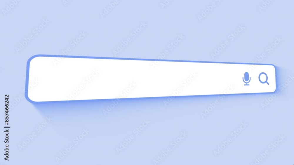 The video features a search bar with a cursor moving on a computer screen, representing the process of browsing and searching online. The visuals emphasize the interaction with a digital interface The video features a search bar with a cursor moving on a computer screen, representing the process of browsing and searching online. The visuals emphasize the interaction with a digital interface