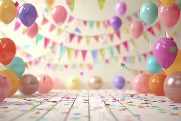 Birthday party background