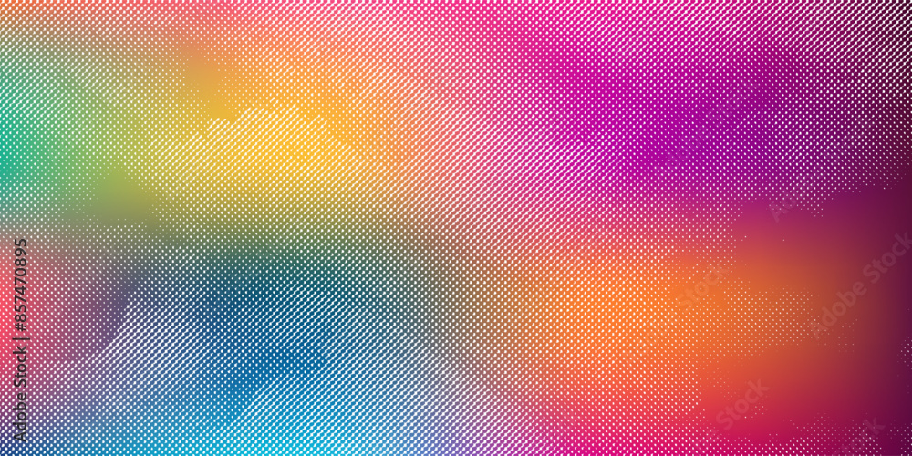 Vibrant Colorful Dots on Dark Blue Wave Landscape Abstract Background Vibrant Colorful Dots on Dark Blue Wave Landscape Abstract Background