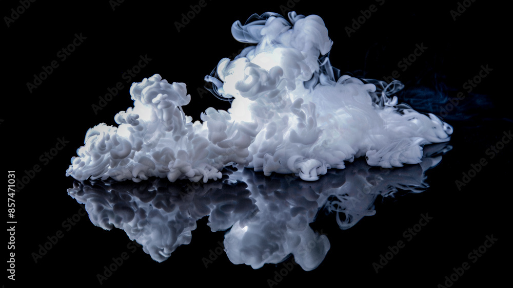 Empty dark room abstract white smoke texture on vintage backdrop with smoke float up interior texture for display products wall background. Empty dark room abstract white smoke texture on vintage backdrop with smoke float up interior texture for display products wall background.