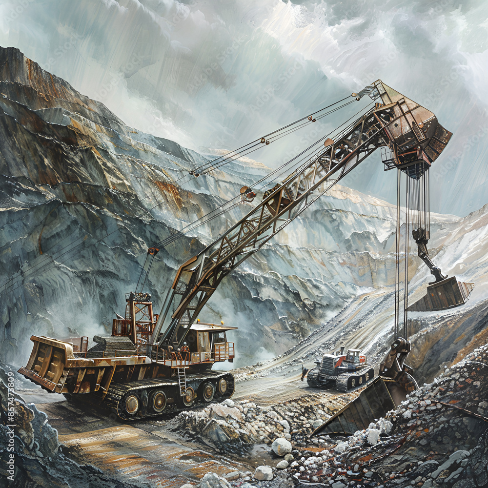 Robust Earth Movers Pioneering Titanium Mining Amidst Chaos Robust Earth Movers Pioneering Titanium Mining Amidst Chaos