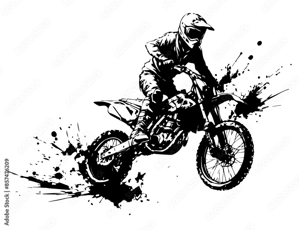 silhouette motocross silhouette motocross