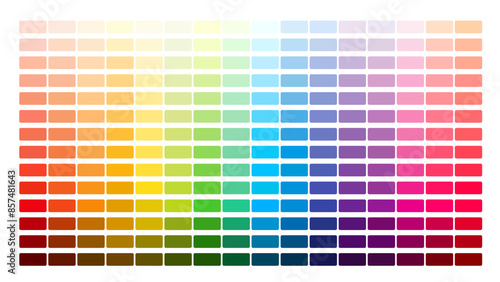 Color Palette. Color Template Chart for your design