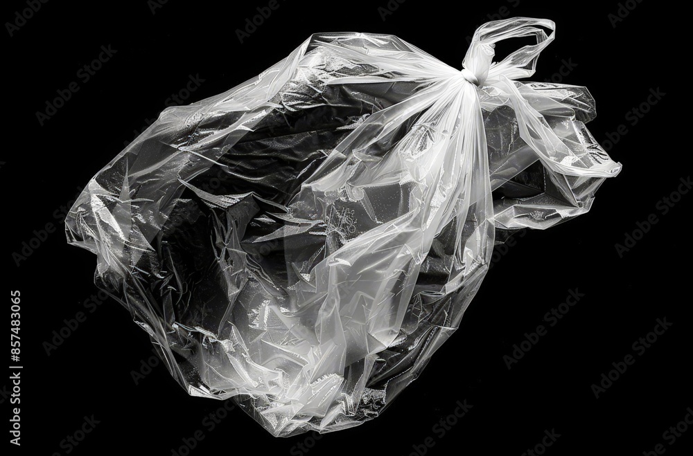 Transparent Plastic Waste Bag Transparent Plastic Waste Bag