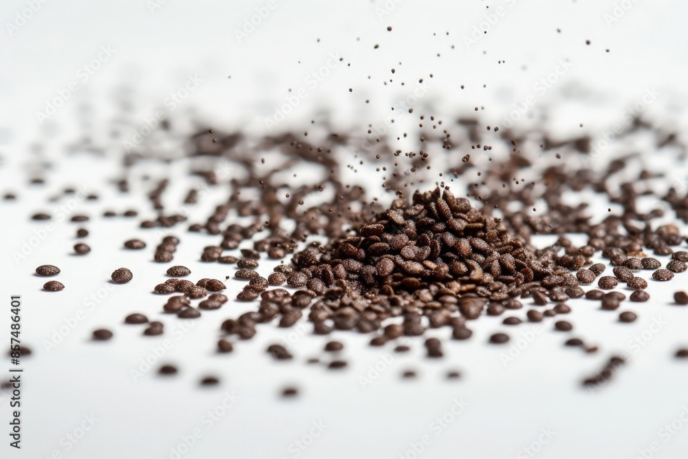 Coffee Grounds in Motion Coffee Grounds in Motion