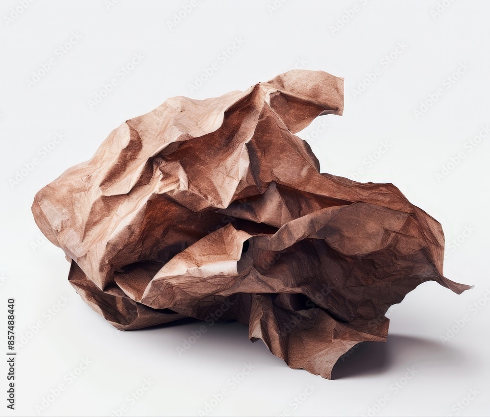 Modern Art - Abstract Sculpture - Paper Crumples - Textural Artwork Modern Art - Abstract Sculpture - Paper Crumples - Textural Artwork