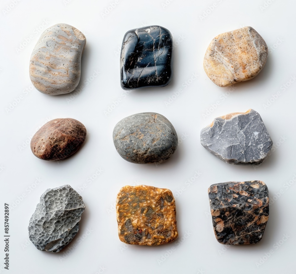 Rock Collection: A Variety of Rocks and Stones Rock Collection: A Variety of Rocks and Stones