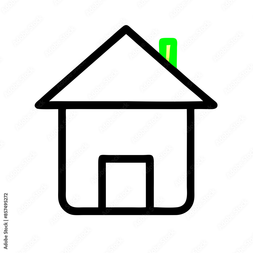 house icon on white background house icon on white background