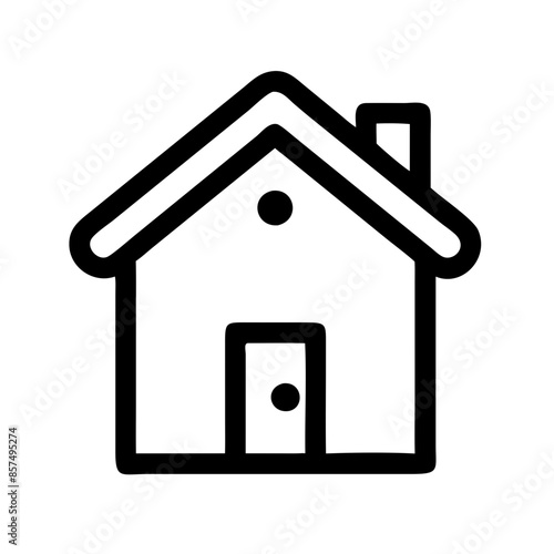 house icon on white background