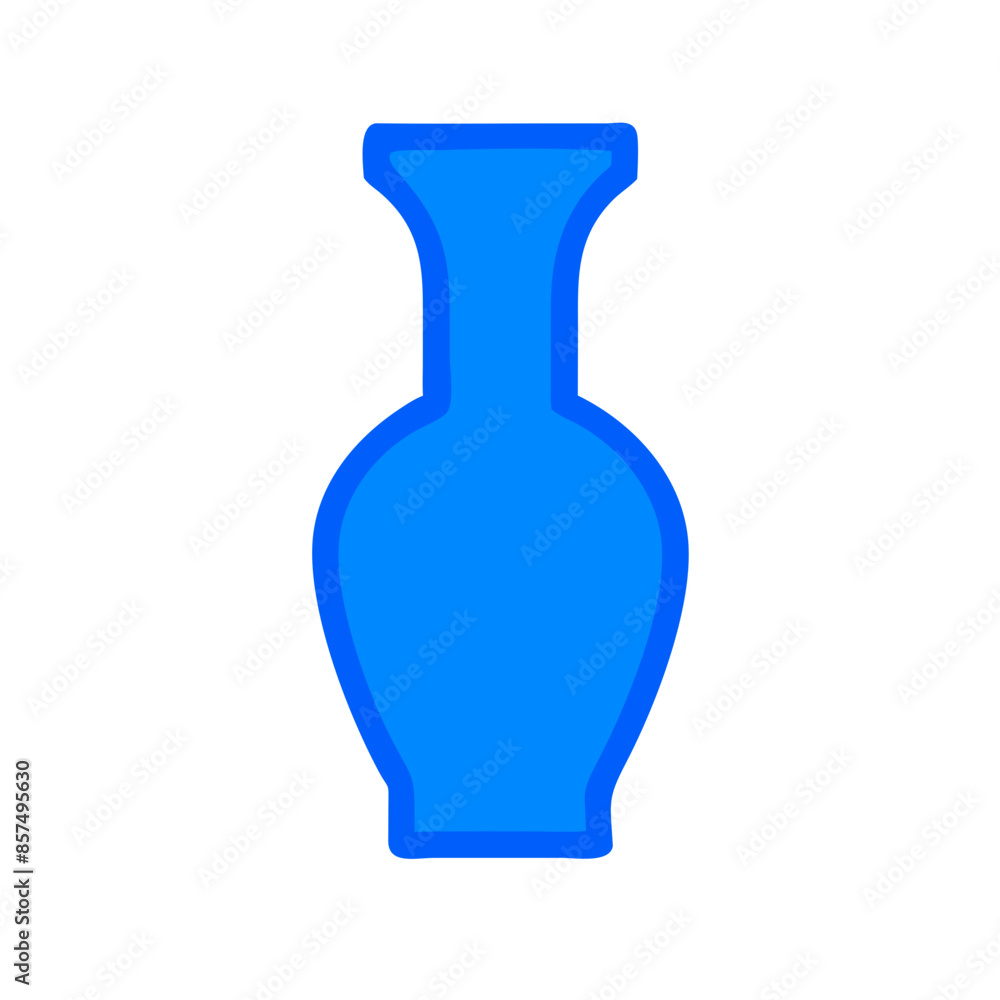glass vase isolated on white glass vase isolated on white