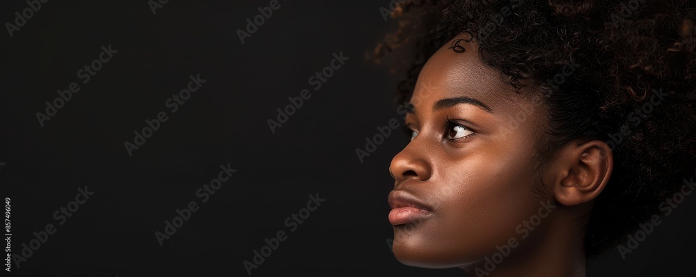 A woman with a face covered in glitter. The image is black and white. The woman's face is the main focus of the image. Free copy space for text. A woman with a face covered in glitter. The image is black and white. The woman's face is the main focus of the image. Free copy space for text.