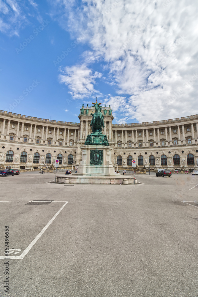 Fototapeta premium The main entrance to the Hofburg Palace, Vienna, Austria