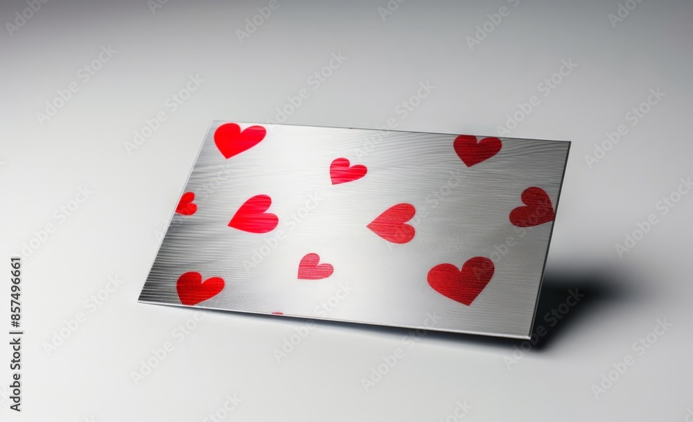 Silver Heart-themed Tray: A Stylish Home Decor Silver Heart-themed Tray: A Stylish Home Decor