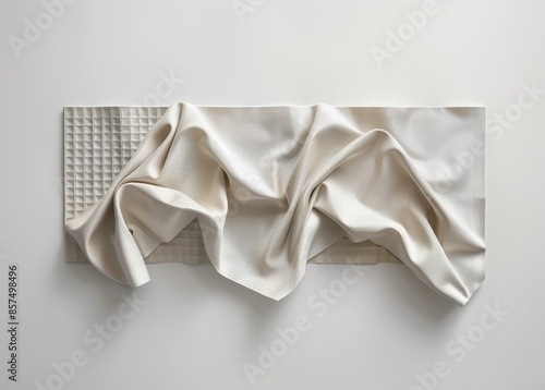 Wallpaper Mural Contemporary Wall Art: Abstract Fabric Installation Torontodigital.ca