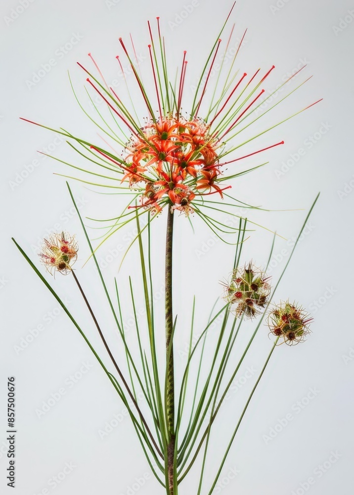 Vibrant Wildflower Bouquet with Grass and Plant Arrangement Vibrant Wildflower Bouquet with Grass and Plant Arrangement