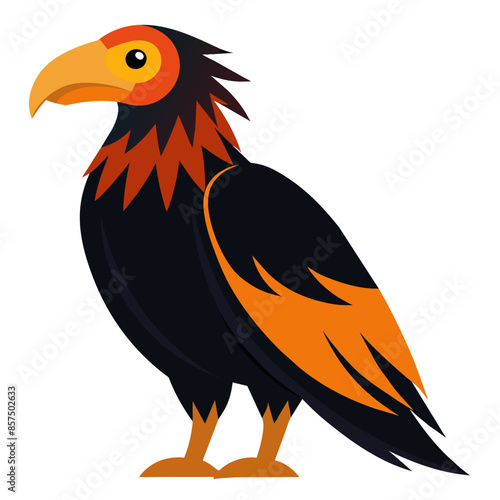 Stunning California Condor Vector Illustration High-Quality Art for Designers photo