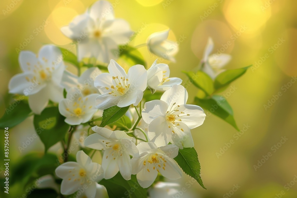 Soft-Focused Flower Bouquet in Spring Blossom Soft-Focused Flower Bouquet in Spring Blossom