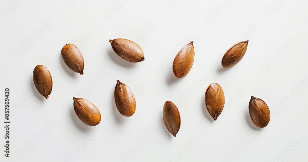 Organic Almonds, Artisanal Nuts in a Row Organic Almonds, Artisanal Nuts in a Row