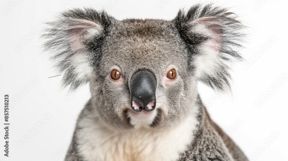 Close-up Portrait of a Koala Close-up Portrait of a Koala