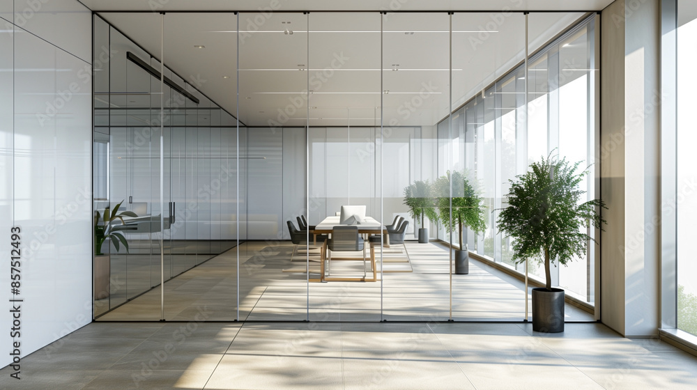 Fototapeta premium モダンオフィス インテリア
